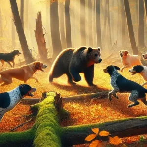 bear party dog hunt