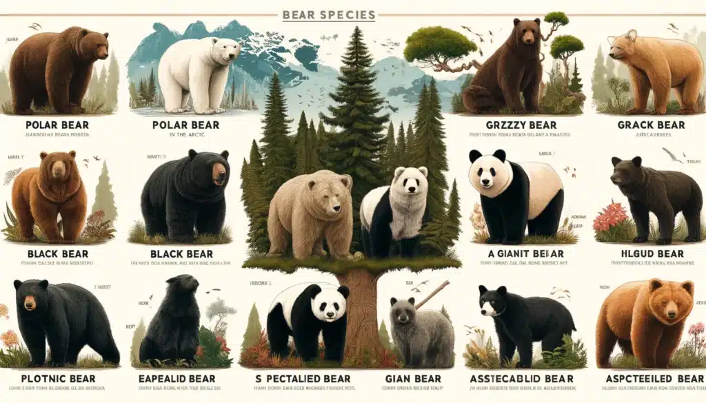 bears of the world