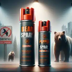 bear spray vs pepper spray