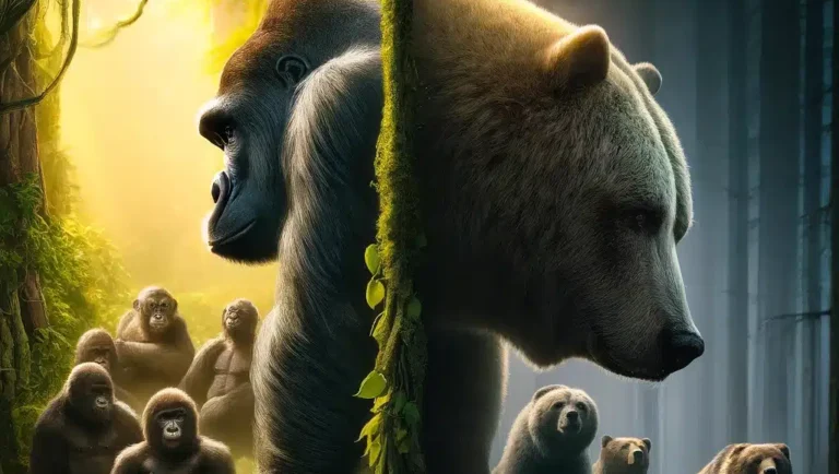 Gorilla vs Bear: Gentle Giants or Fearsome Forces?