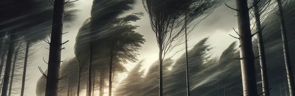 windy forest